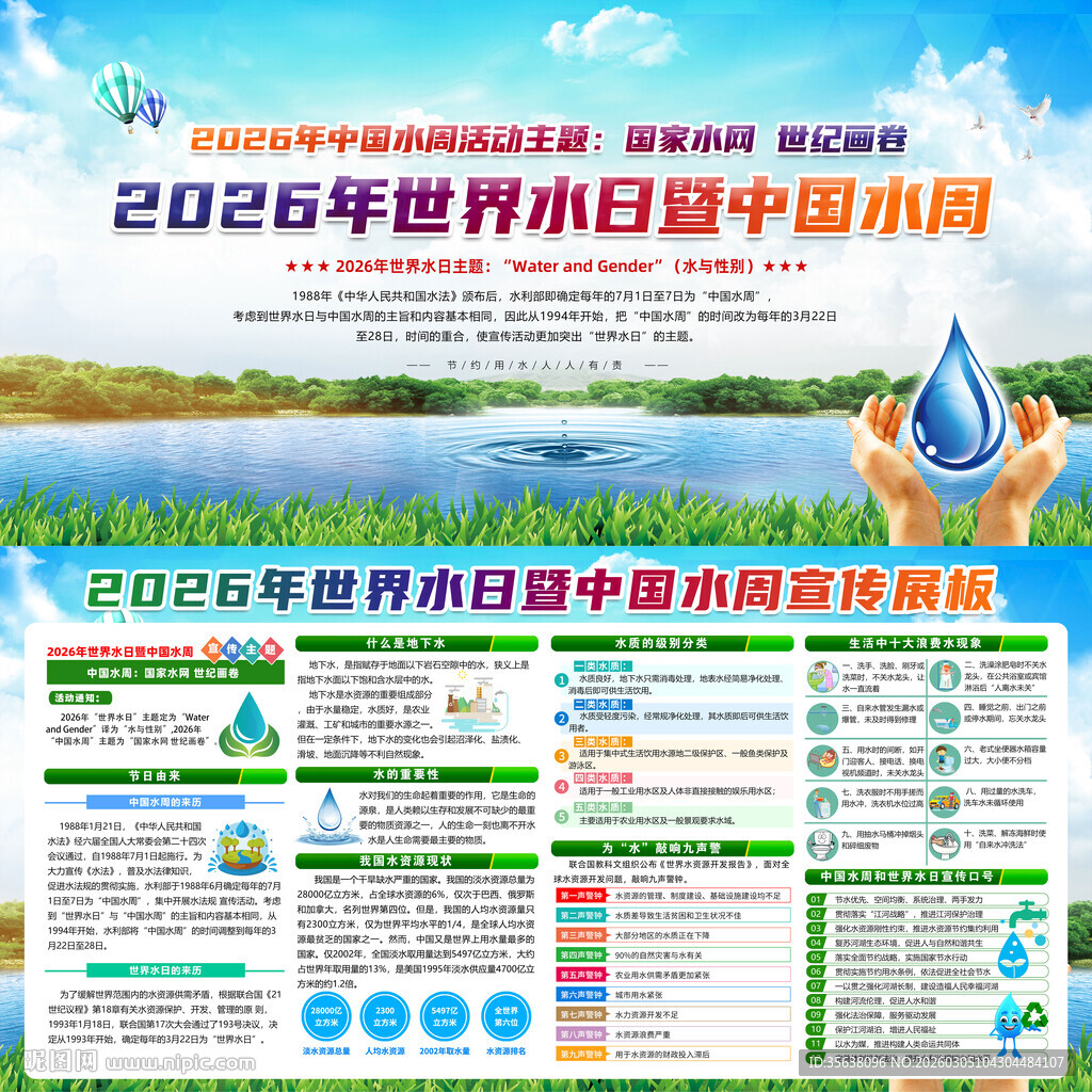 2026年中国水周展板