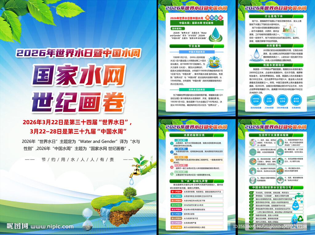 2026年中国水周挂图