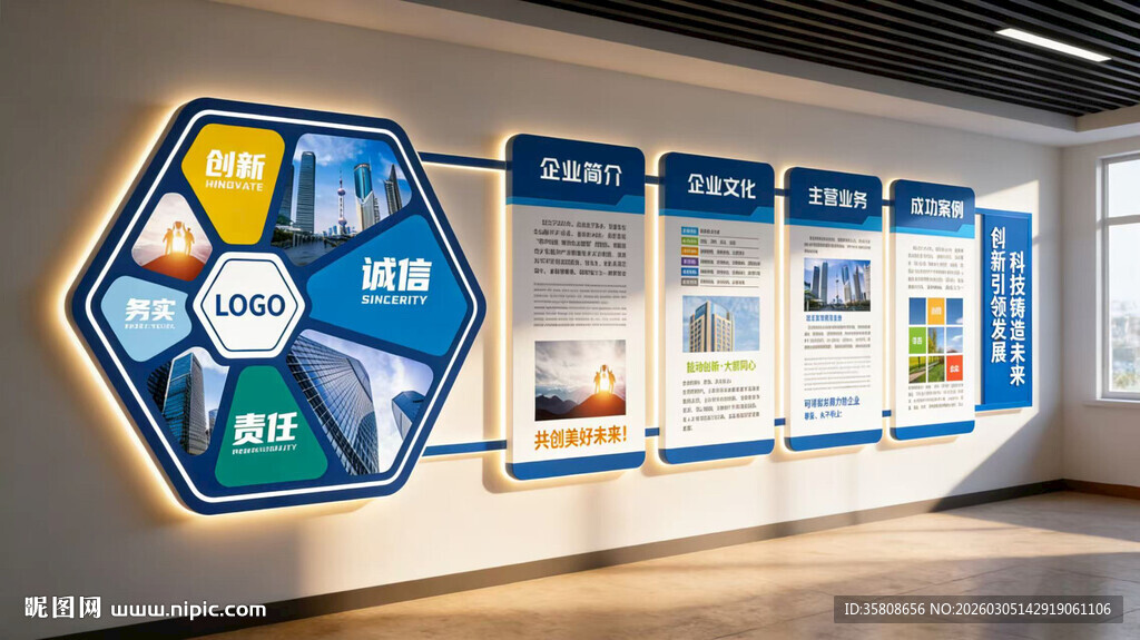 企业科技文化墙