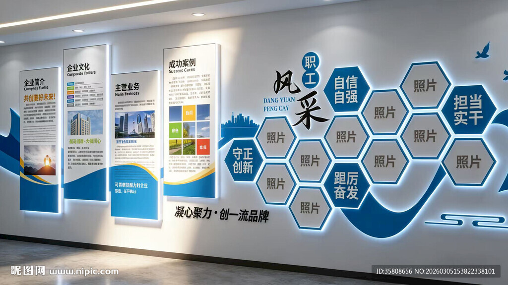 企业科技文化墙