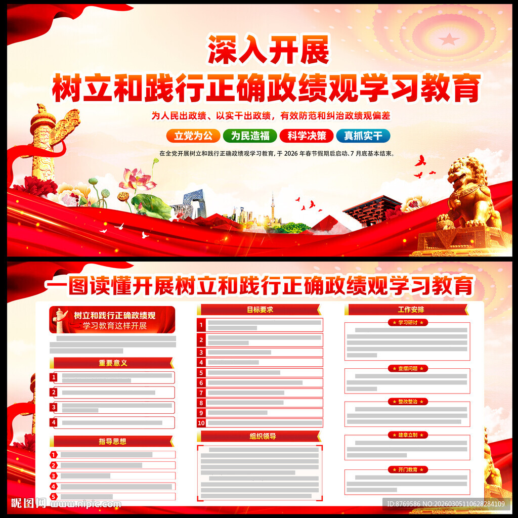 树立和践行正确政绩观