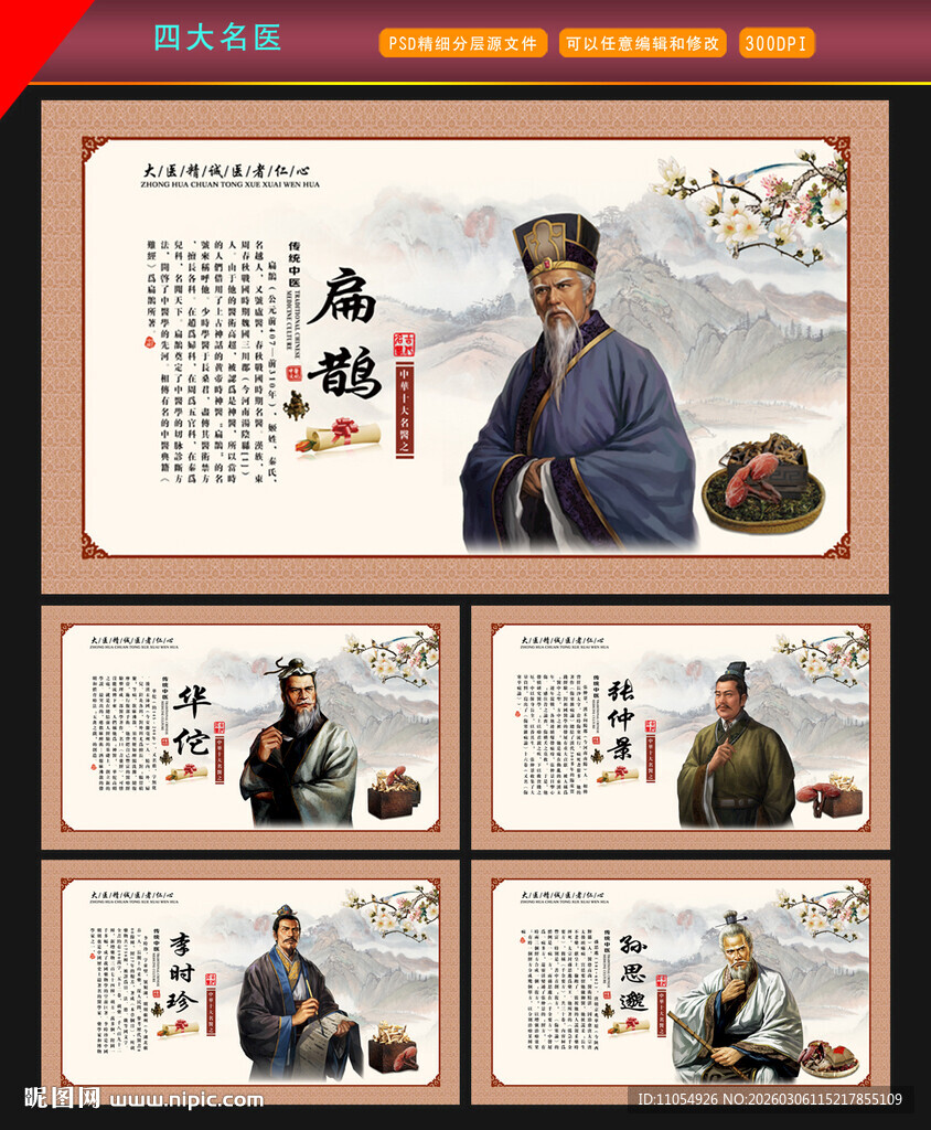 四大名医