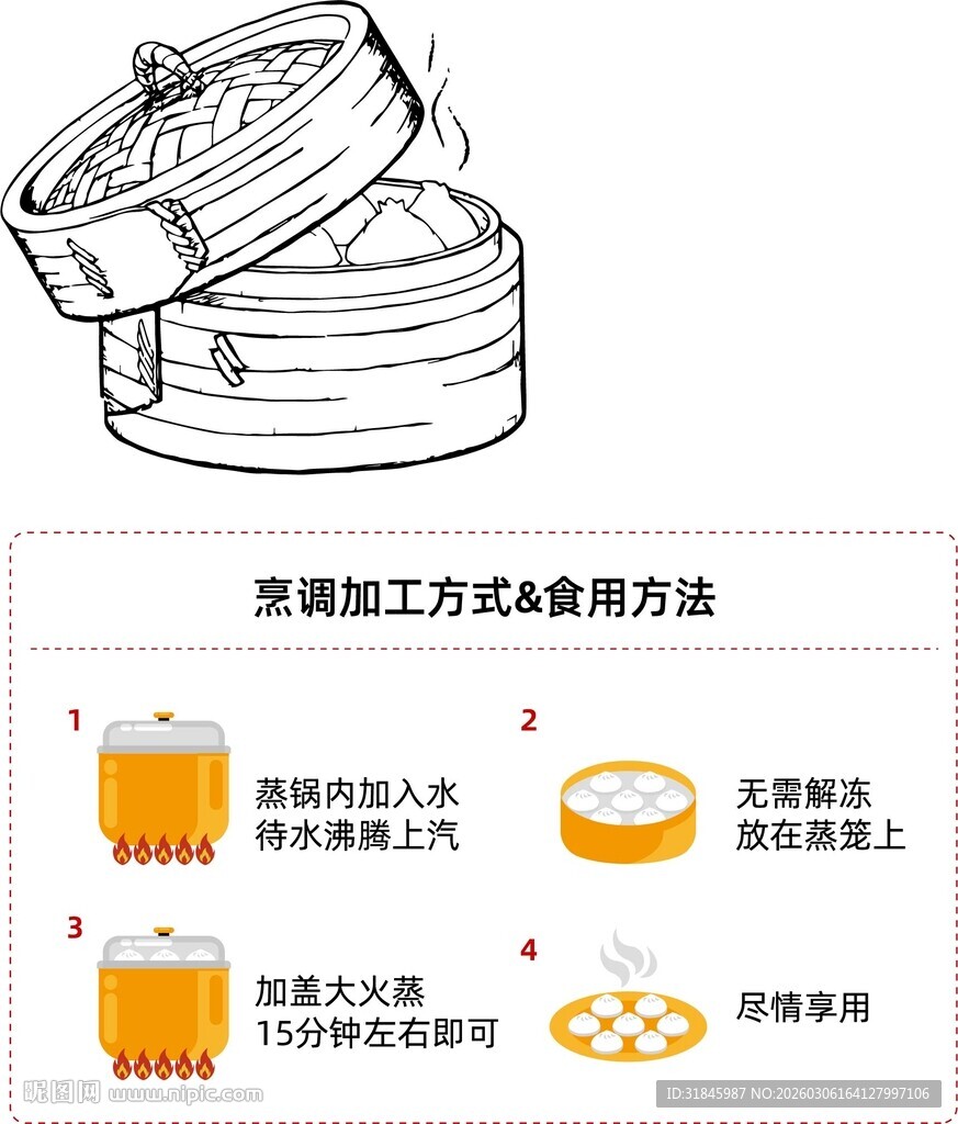 蒸笼蒸蛋方法及步骤展示
