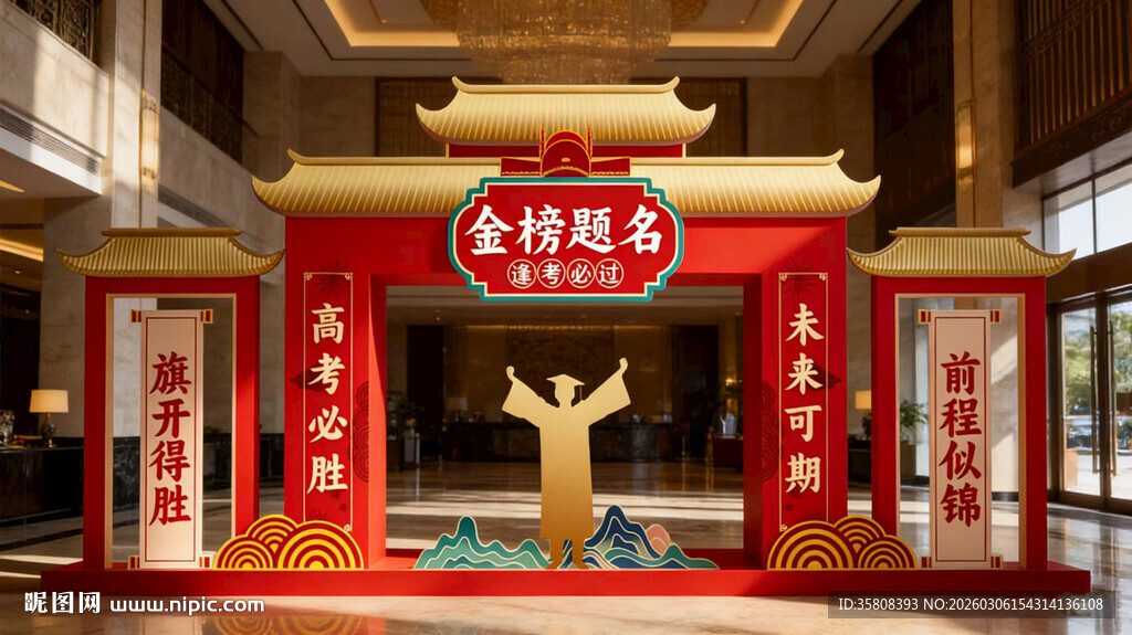 中国风状元门