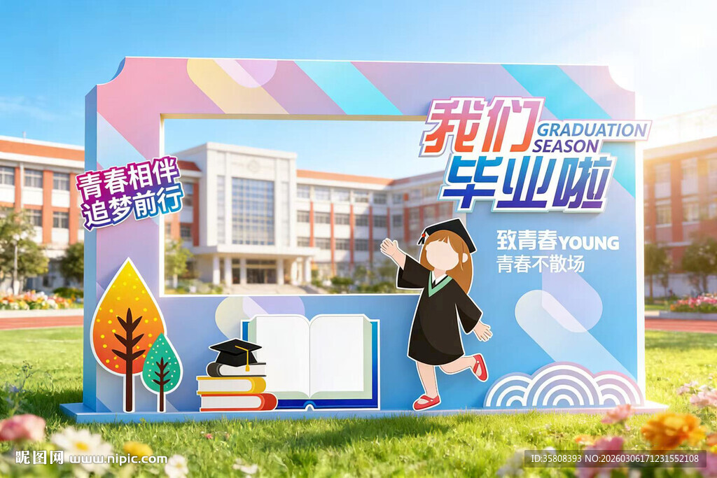 青春毕业季美陈