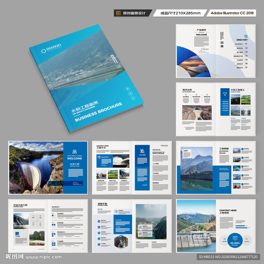 大坝宣传册 