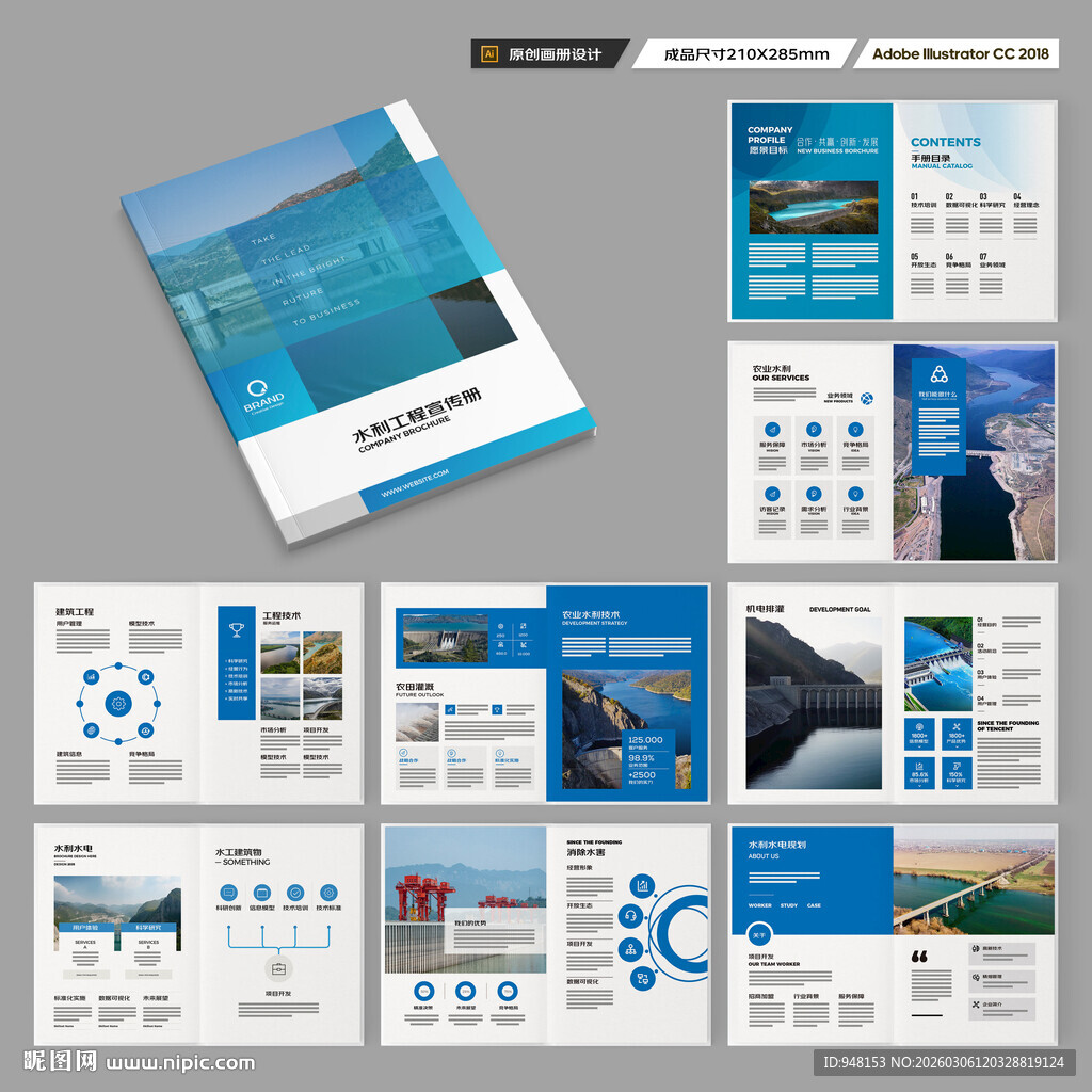 大坝宣传册 