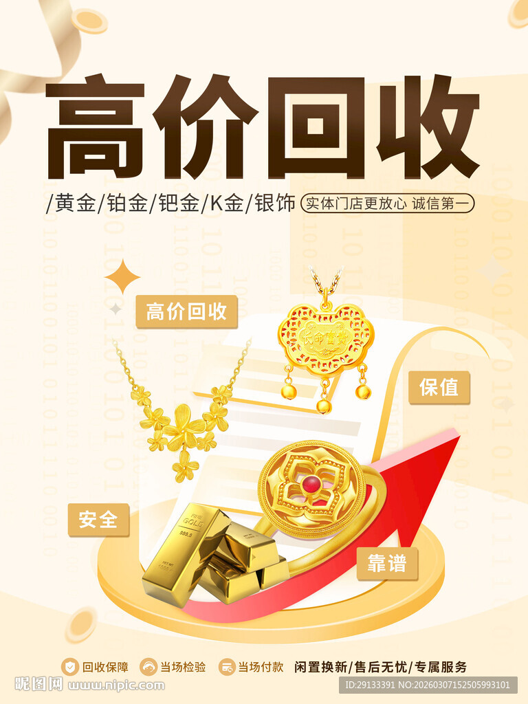 黄金 高价回收