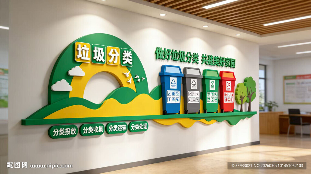 垃圾分类文化墙
