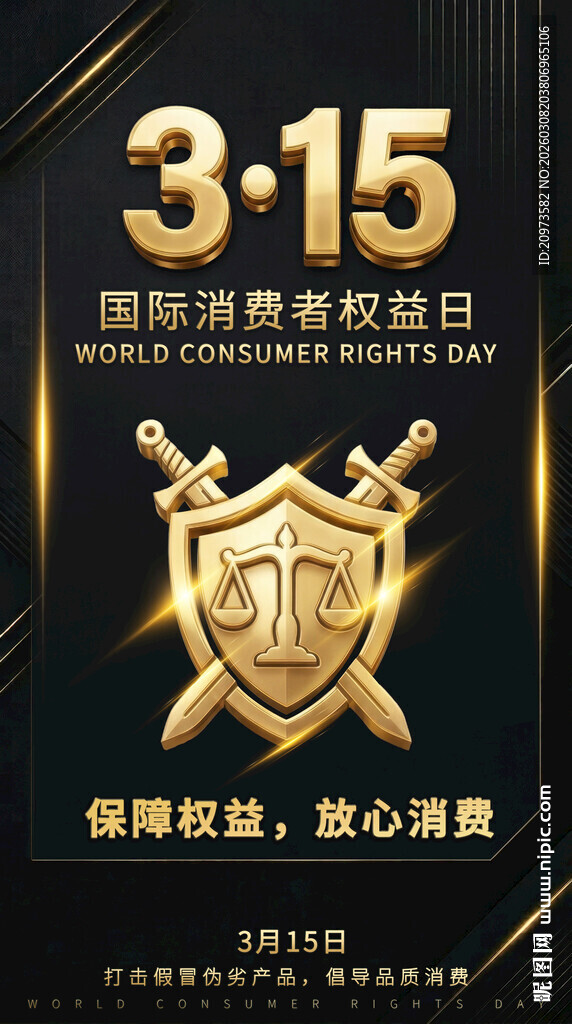 315消费者权益保护宣传图
