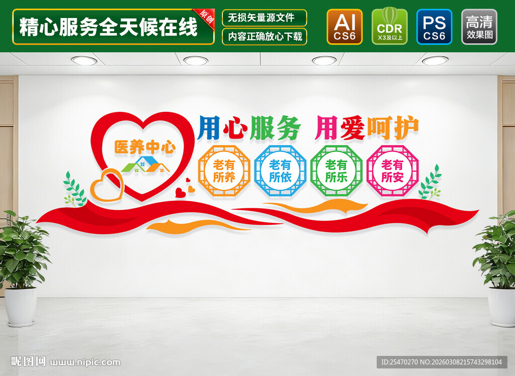 医养中心文化墙