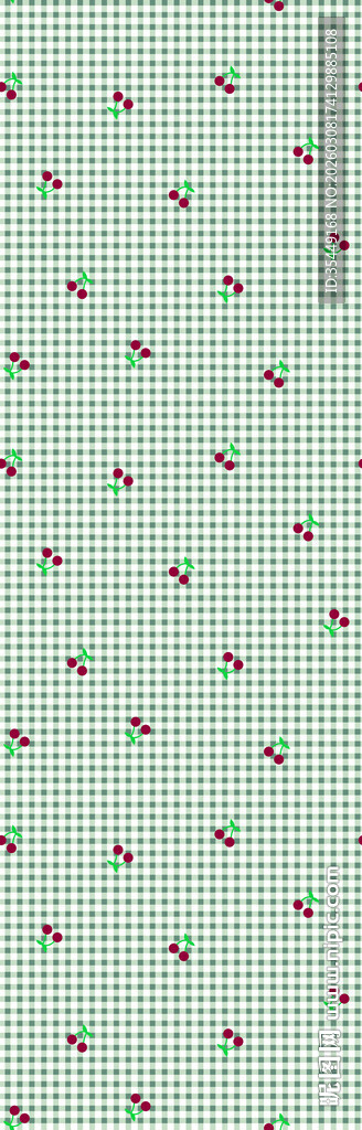 清新碎花浅绿色背景图案