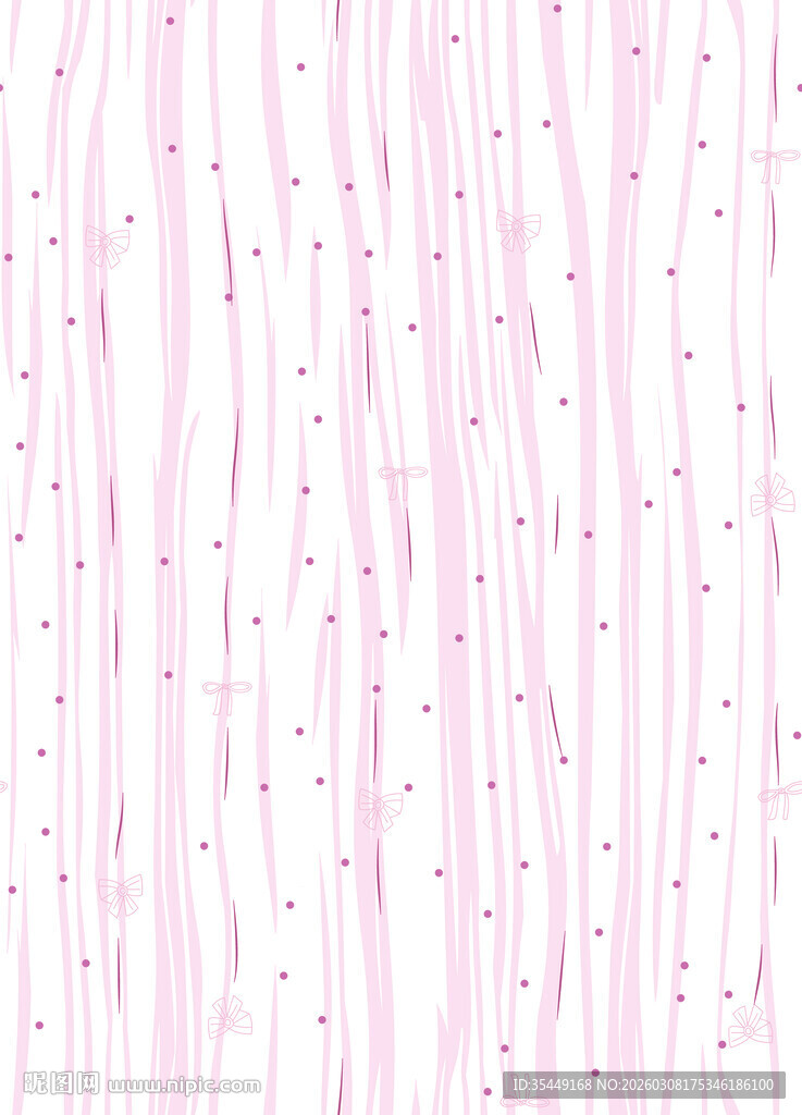 粉色条纹带金点背景图