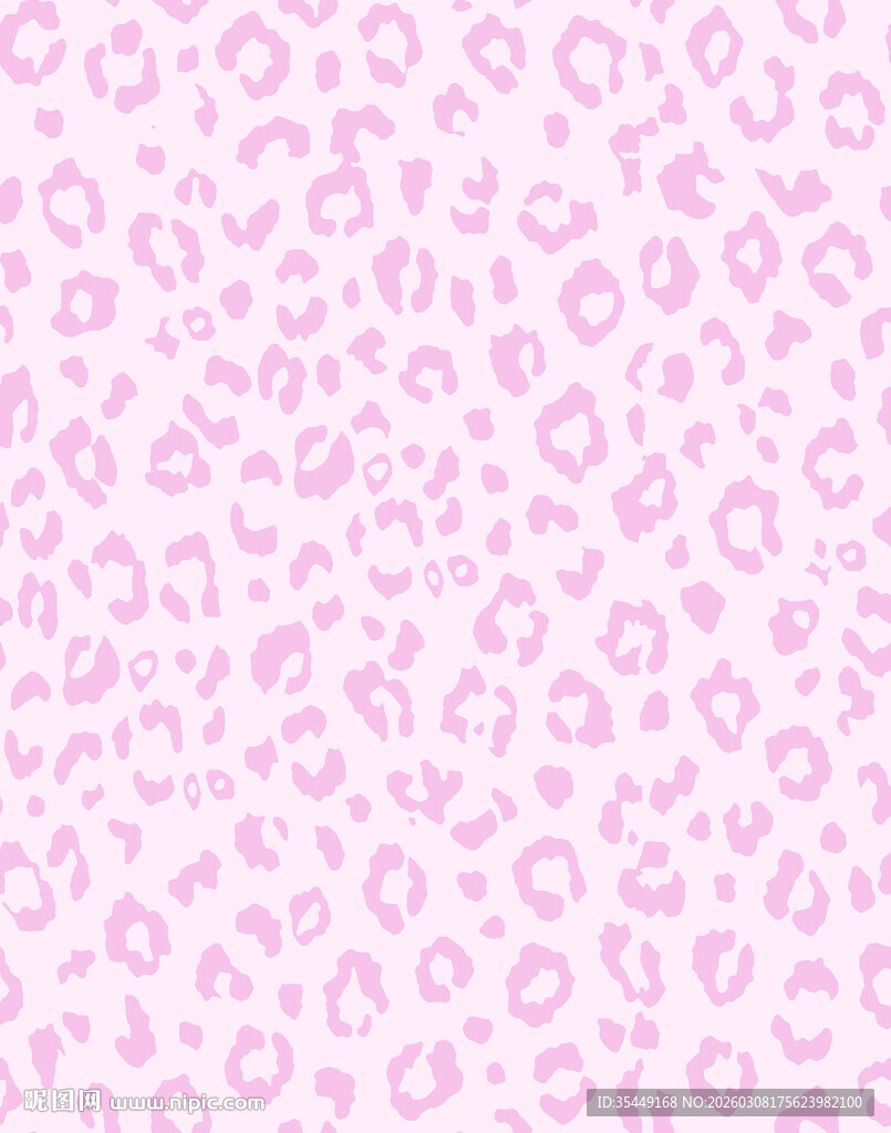 粉色豹纹图案背景纹理