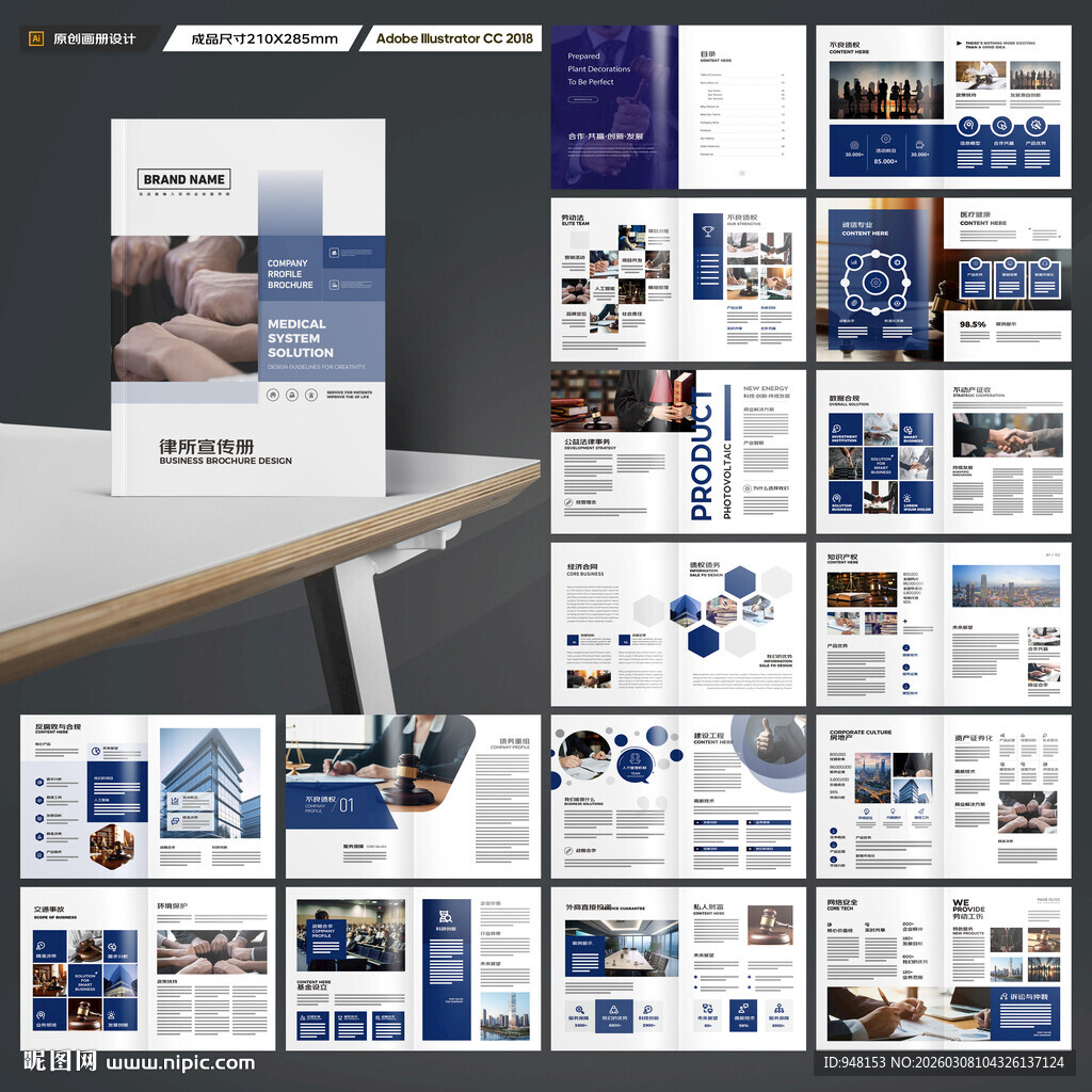 大气律师事务所画册