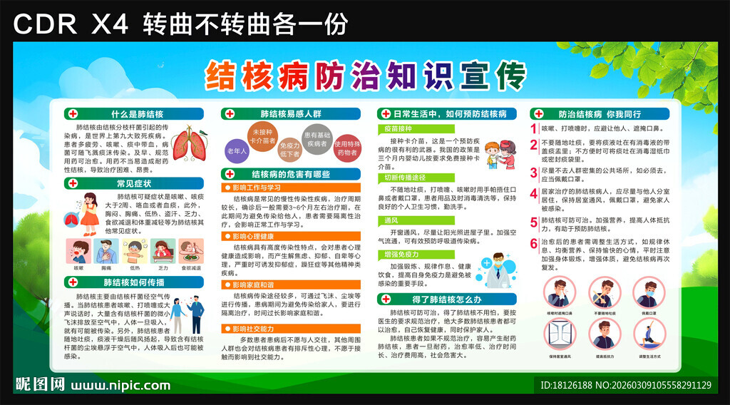结核病防治展板