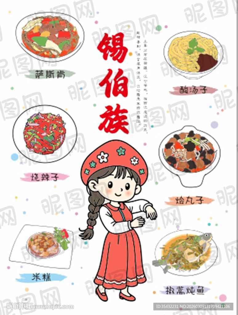 56个民族锡伯族文化