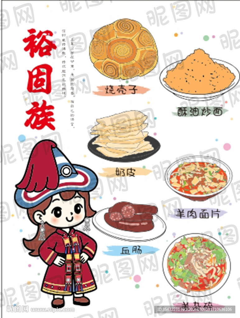 56个民族裕固族文化