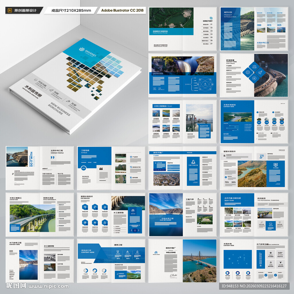 大坝宣传册 