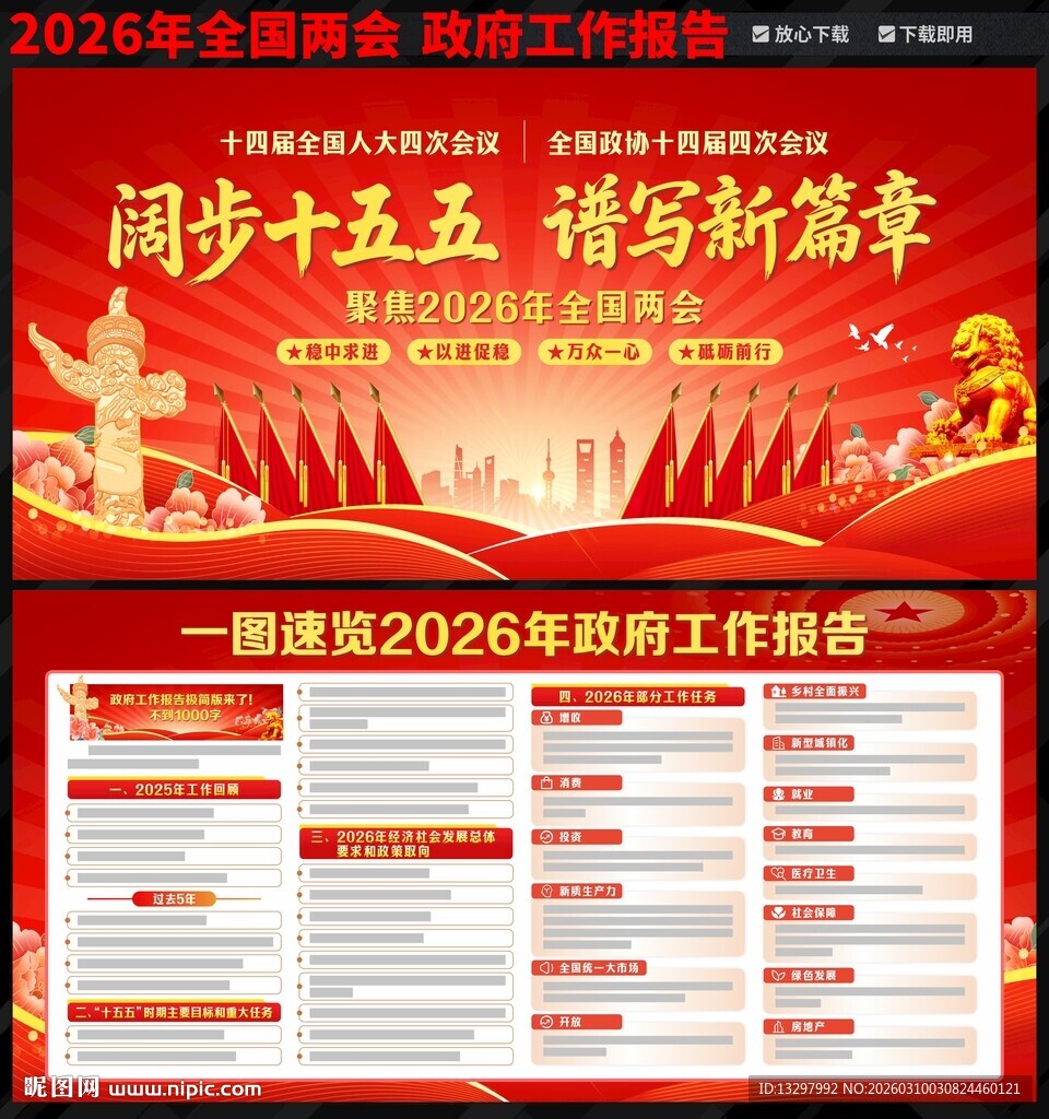 2026年全国两会政府工作报告