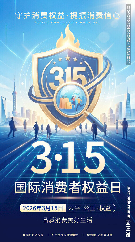 315国际消费者权益日海报