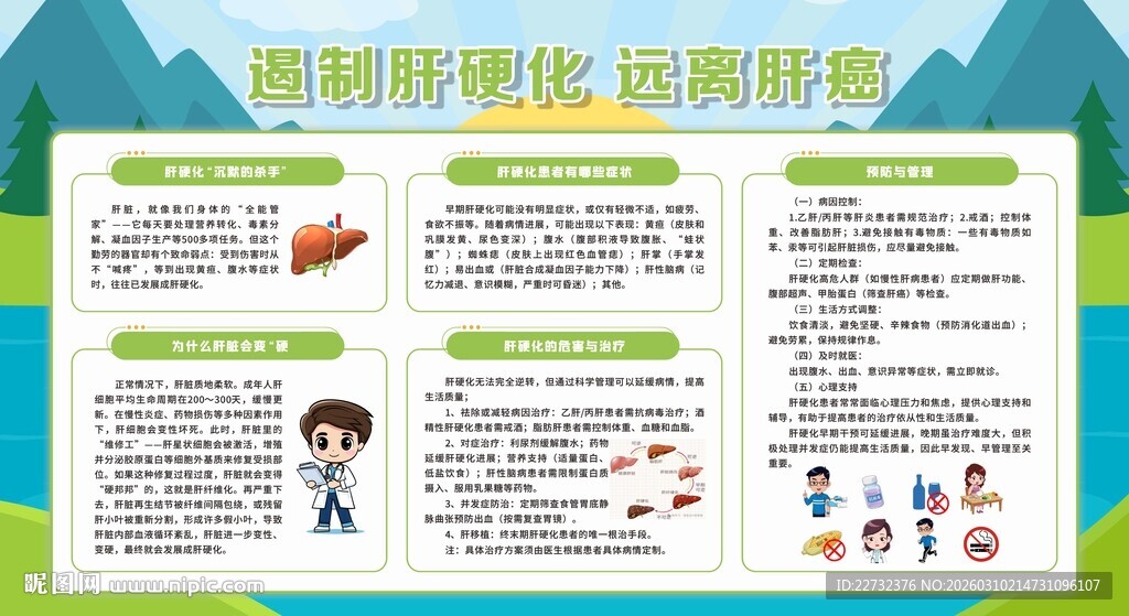 遏制肝硬化 远离肝癌