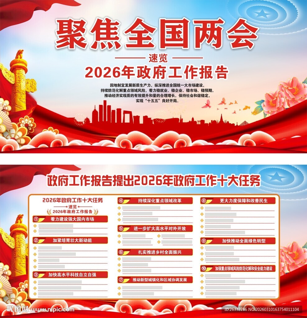 2026年政府工作十大任务