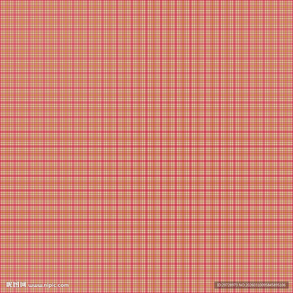 粉色格子布纹