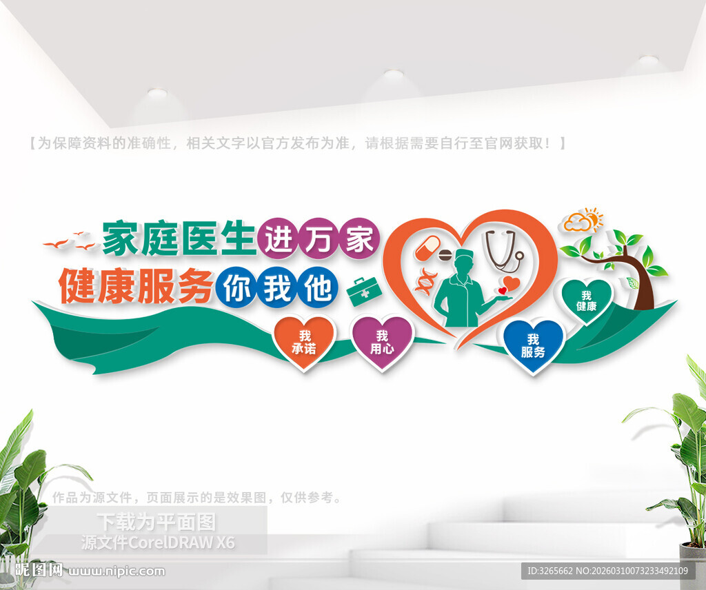 家庭医生文化墙