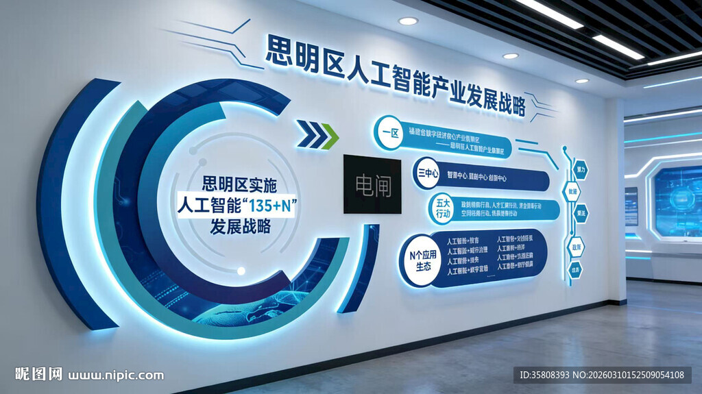 人工智能科技文化墙