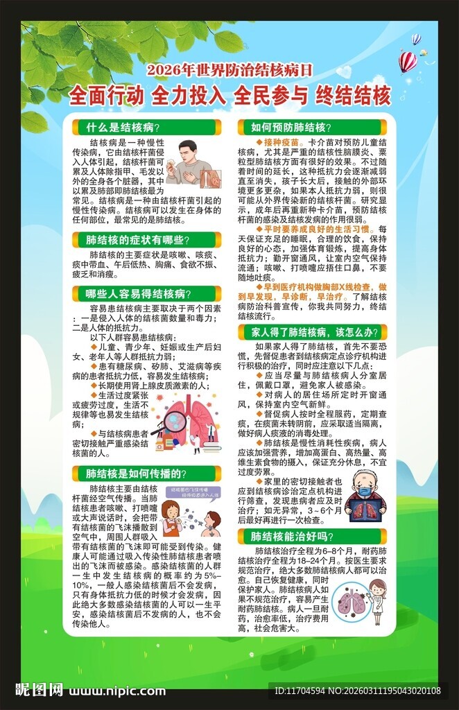 世界防治结核病日海报