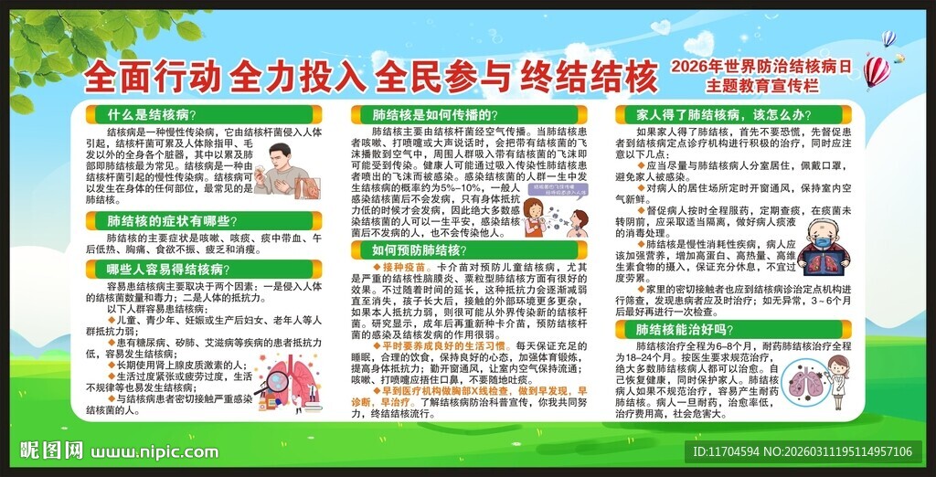 世界防治结核病日宣传栏