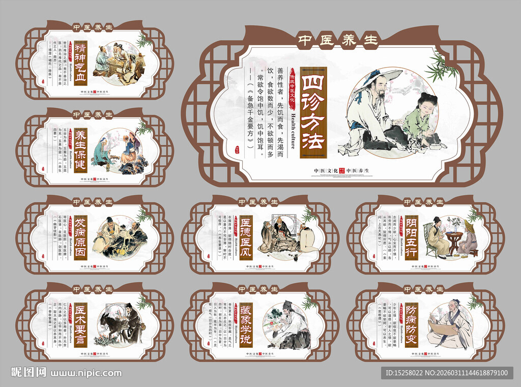 中医展板