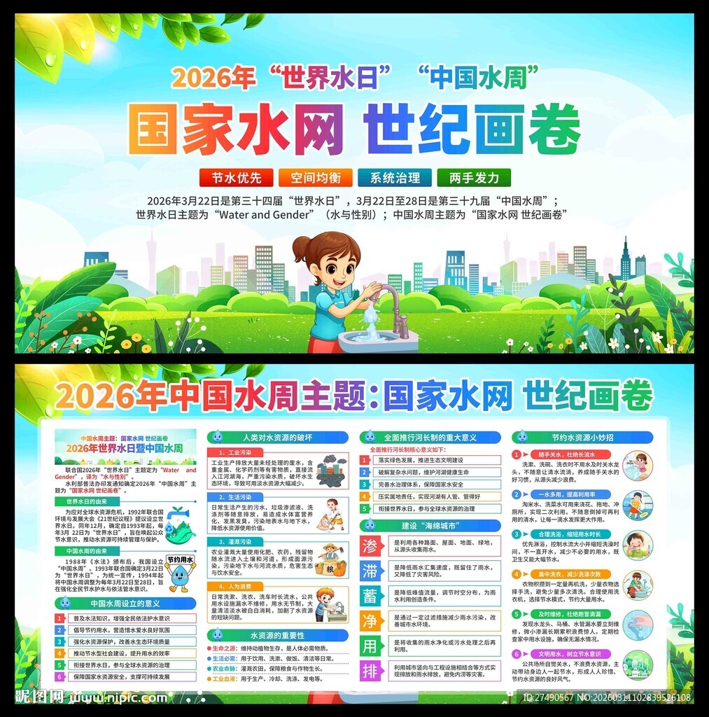 2026年中国水周展板