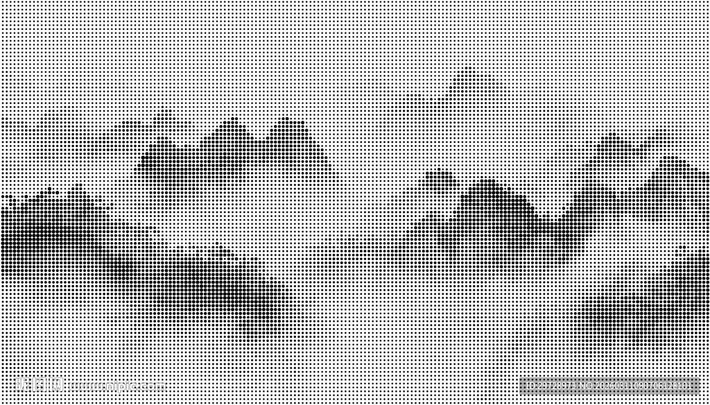 意境山水画圆点激光镂空