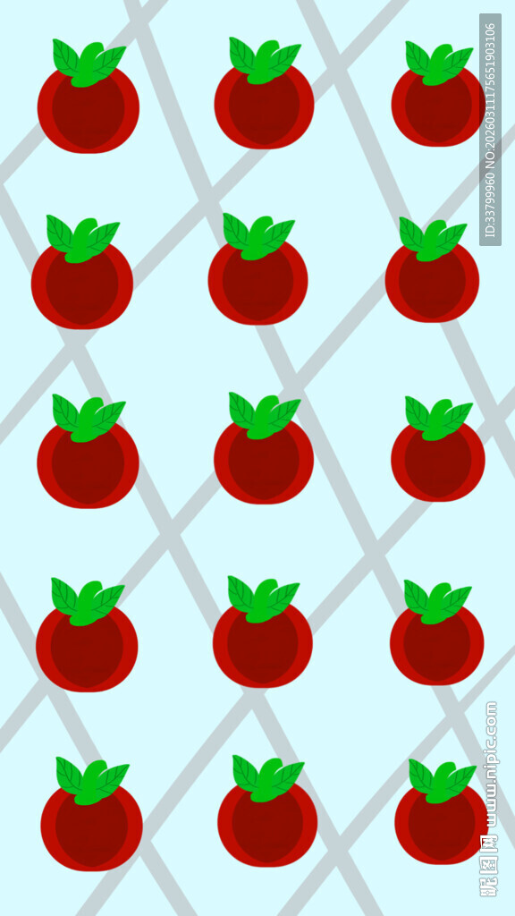 苹果图案背景纹理