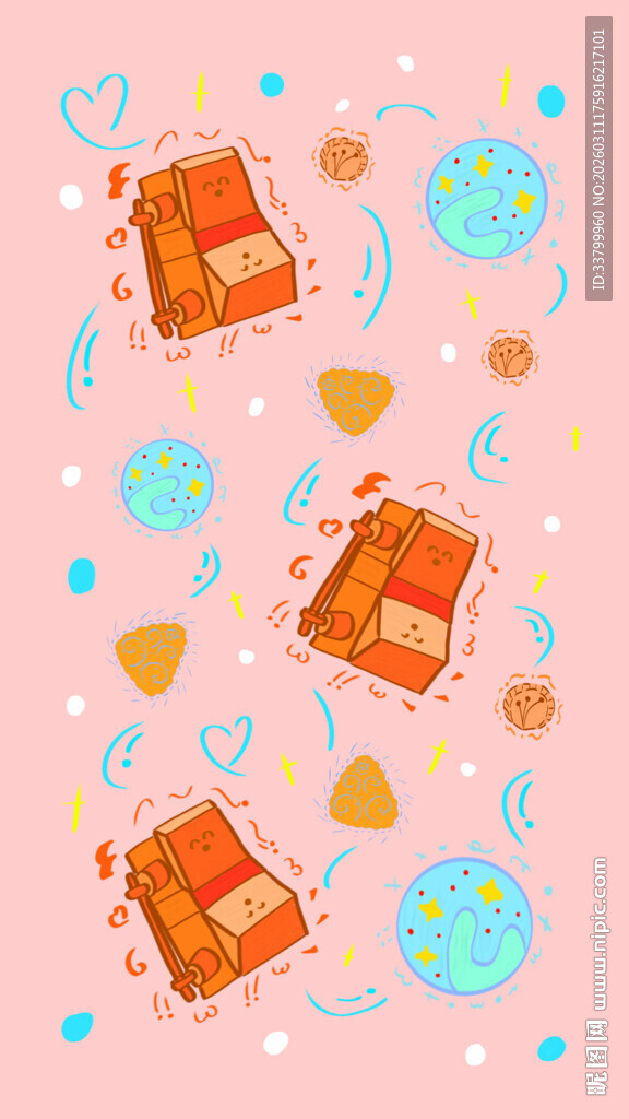 粉色背景上的露营椅与装饰