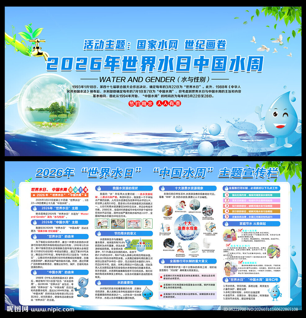 中国水周世界水日