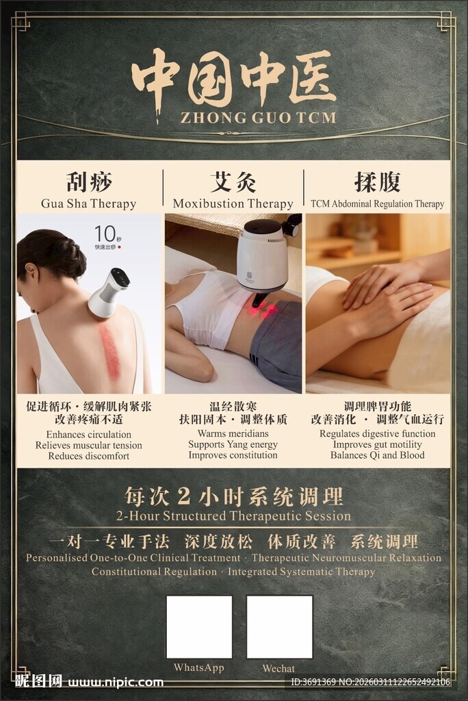 中医理疗项目展示