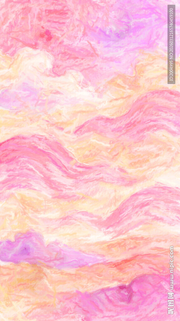 淡粉紫色梦幻水彩背景素材