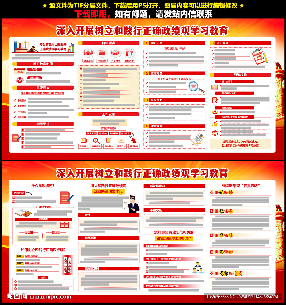 全党开展树立和践行正确政绩观学