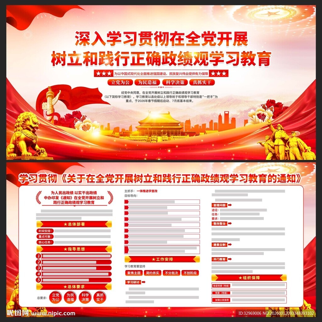 树立和践行正确政绩观