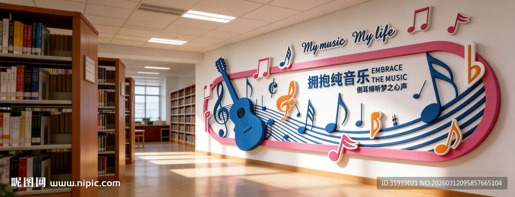 音乐文化墙