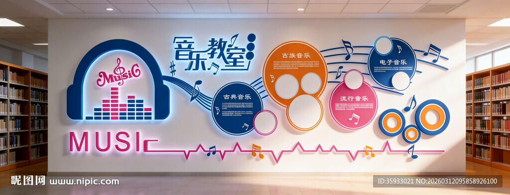音乐文化墙