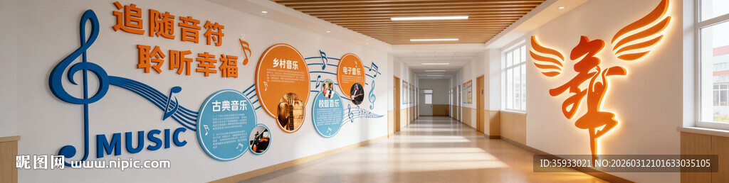 音乐舞蹈文化墙