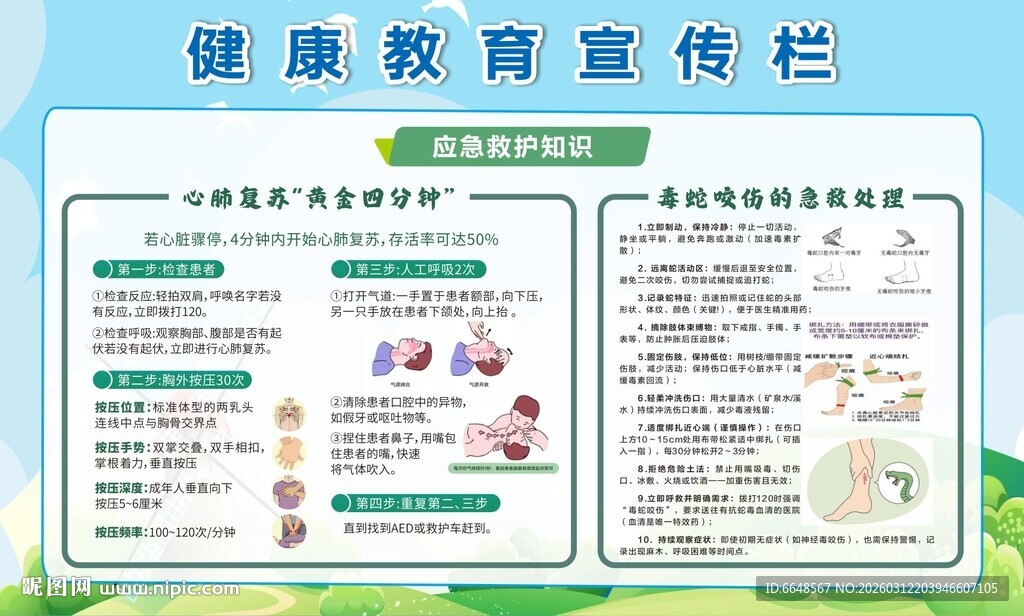 健康教育宣传栏