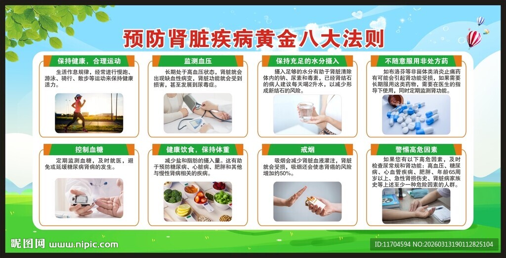 世界肾脏日宣传栏