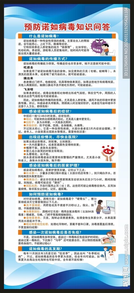 健康教育知识展架