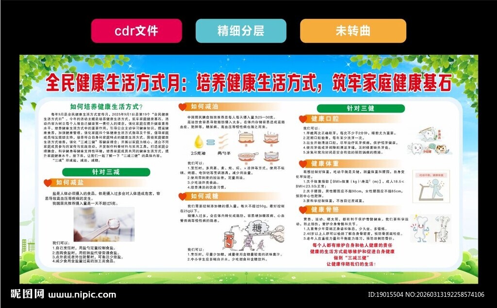 全民健康生活方式