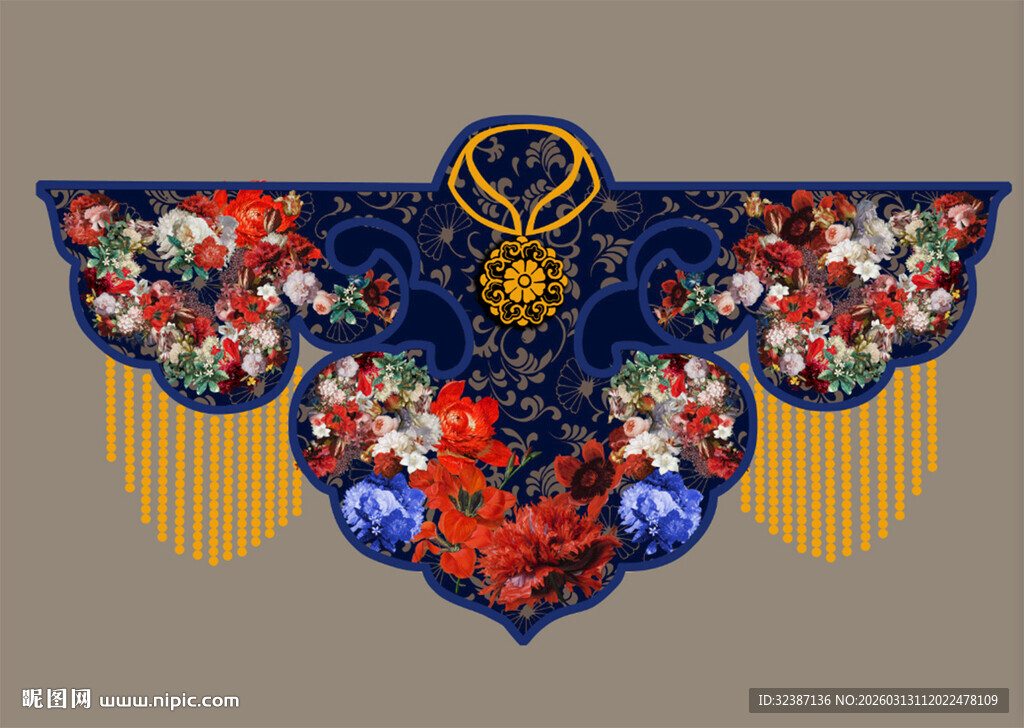 云肩 锦上繁华精美服饰配饰